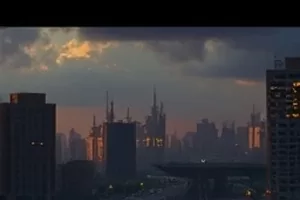 《雾港来信》码头夜戏剧照