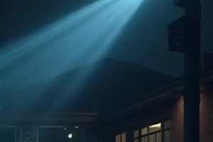 《灯塔十四号》孤岛灯塔远景剧照